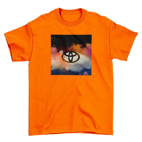 Koszulka z naszywką Toyota logo colourful