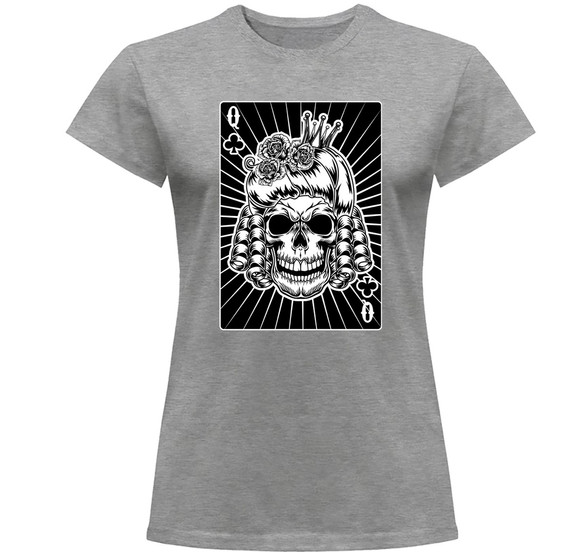 Koszulka SKULL Queen DLA NIEJ