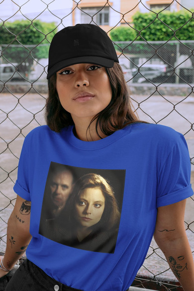 Koszulka z naszywką Milczenie owiec 01