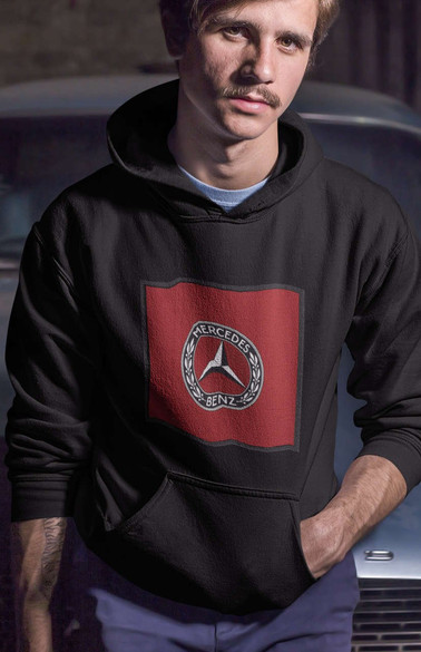 Bluza z naszywką Mercedes
