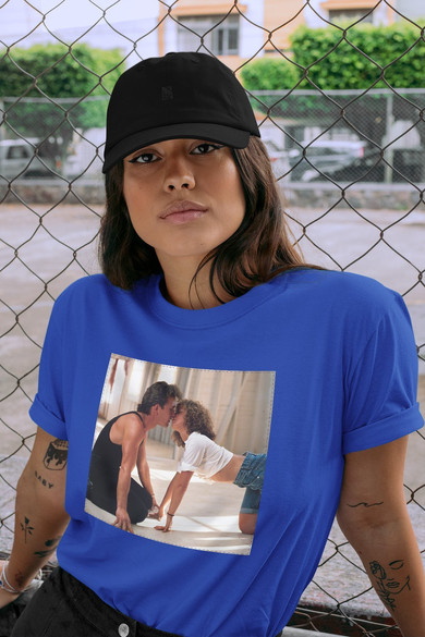 Koszulka z naszywką Dirty Dancing Kiss