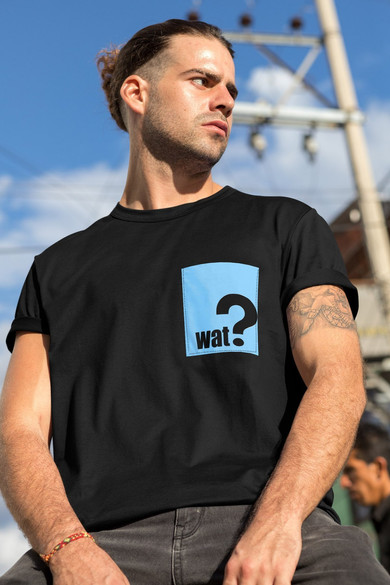 Koszulka z kieszonką WAT?