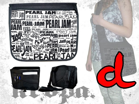 Torba szkolna na ramię PEARL JAM