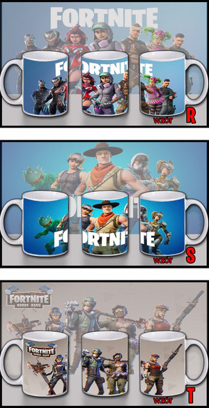 Kubek FORTNITE 33 wzory + imię gracza GRATIS