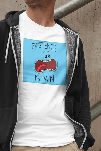 Koszulka z naszywką Rick and Morty 03