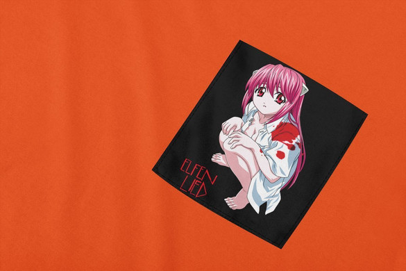 Koszulka z kieszonką  Elfen Lied