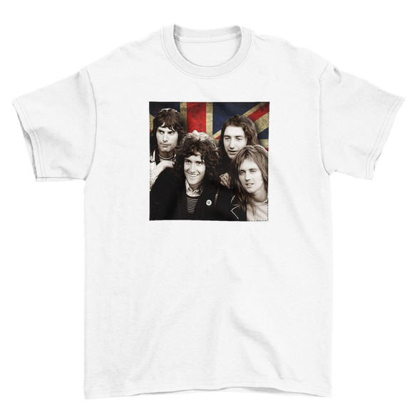 Koszulka z naszywką Queen Zespół