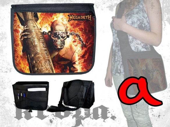 Torba szkolna na ramię MEGADETH