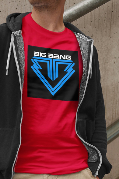 Koszulka z naszywką BIG BANG  logo