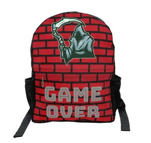 Plecak Szkolny BRICKS/ GAME OVER Dodaj napis!