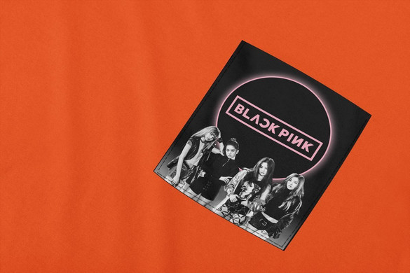 Koszulka z kieszonką BLACKPINK