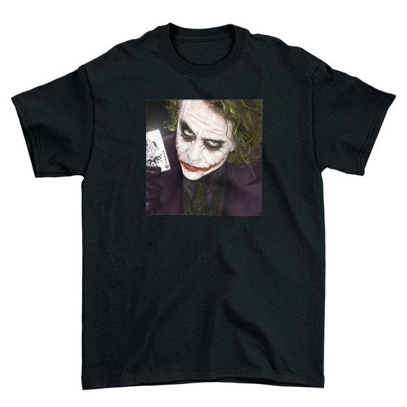 Koszulka z naszywką Joker Heath Ledger