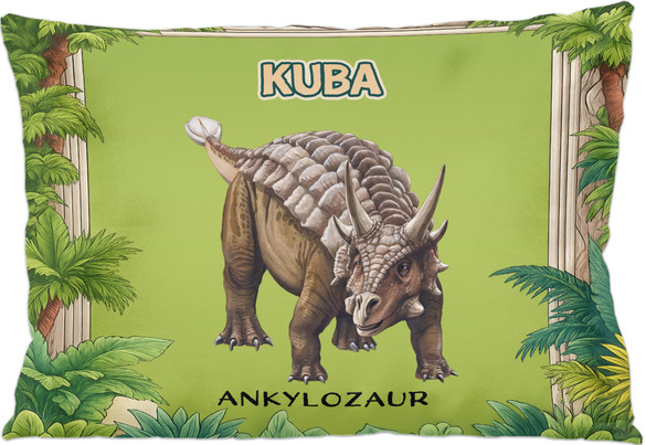 Poduszka Dinozaury Ankylozaur z nadrukiem imienia