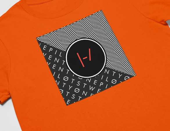 Koszulka z naszywką Twenty One Pilots 06