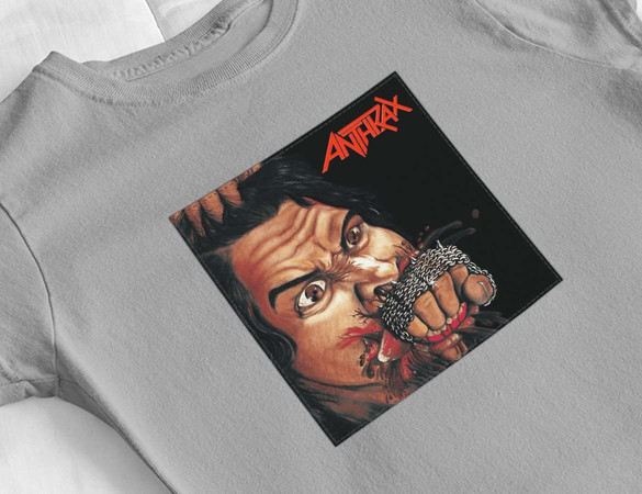 Bluzka damska z naszywką Anthrax Fistful of..