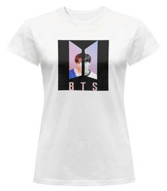 Bluzka damska z naszywką BTS SUGA