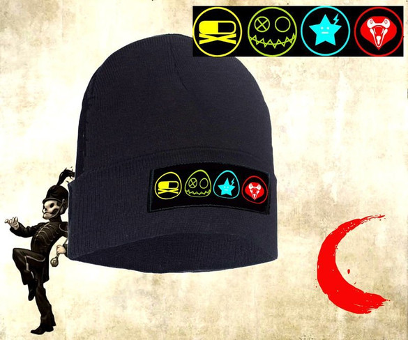 Czapka zimowa z naszywką MY CHEMICAL ROMANCE