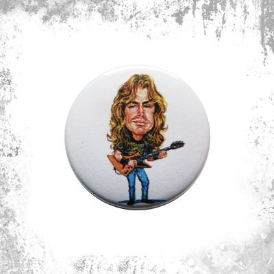 Przypinka DAVE MUSTAINE