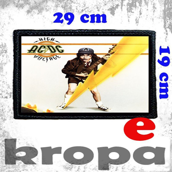 Naszywka duża na ubranie AC/DC