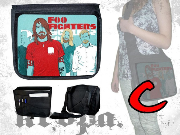 Torba szkolna na ramię FOO FIGHTERS