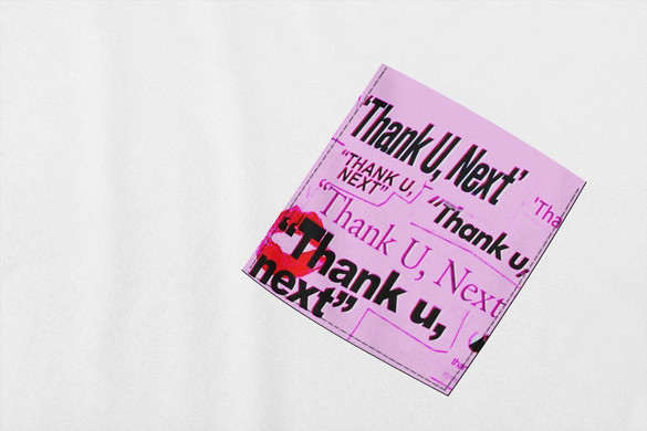 Koszulka z kieszonką ARIANA GRANDE