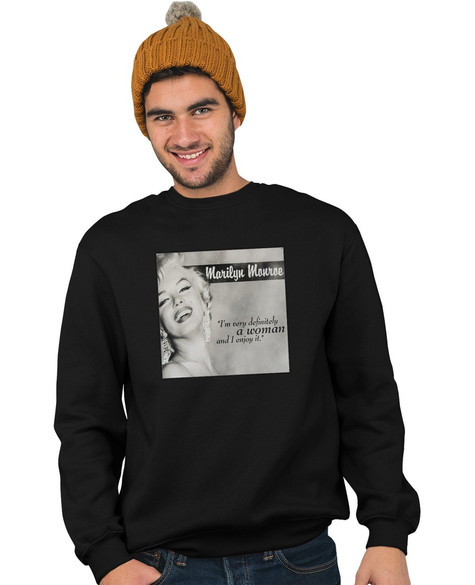 Bluza z naszywką Marilyn Monroe 02