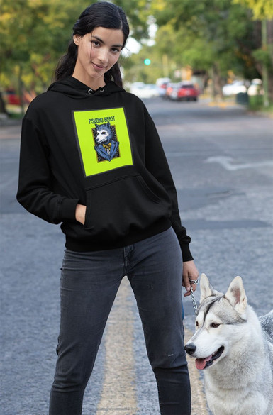 Bluza z naszywką 1 PSYCHO BEAST