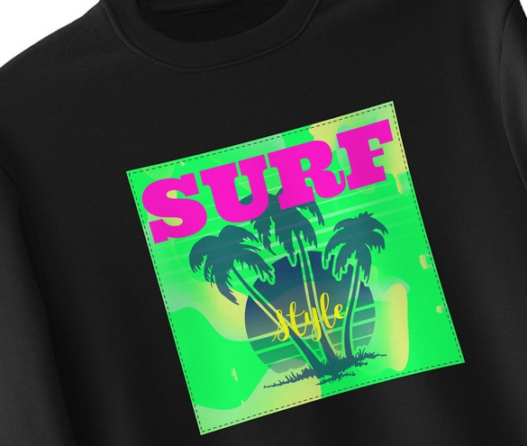 Bluza z naszywką Surf