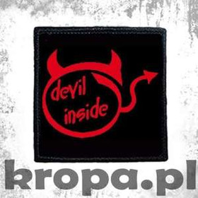 Naszywka  DEVIL INSIDE