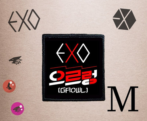 Naszywki EXO K-POP  #BARDZO DUŻO WZORÓW#