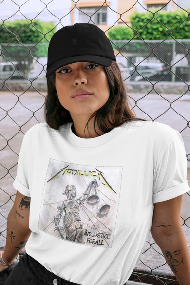 Koszulka z naszywką Metallica And Just