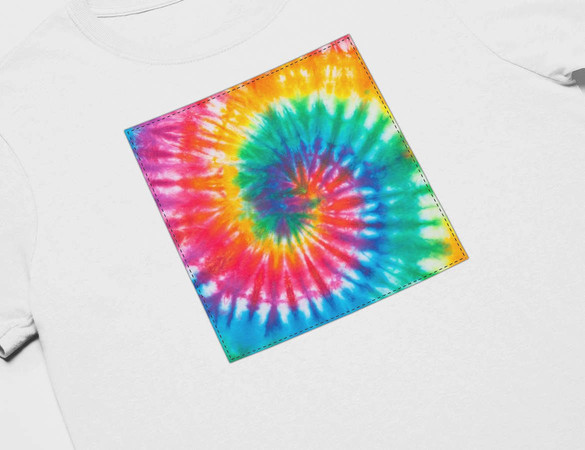 Koszulka z naszywką Colourful 01 