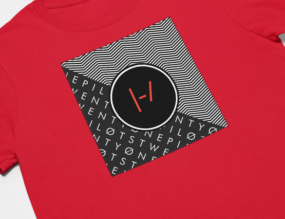 Koszulka z naszywką Twenty One Pilots 06