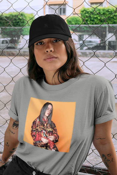 Koszulka z naszywką Billie Eilish 02
