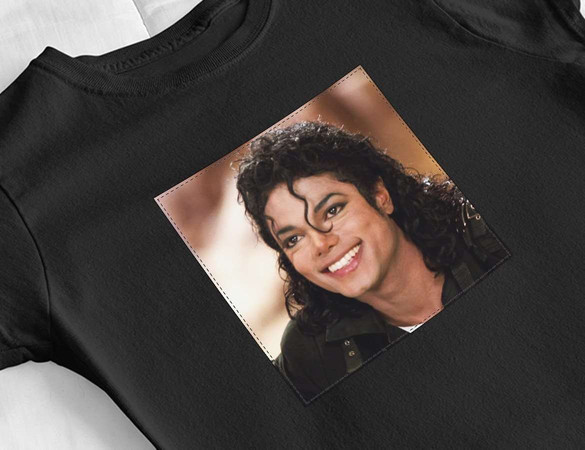 Bluzka damska z naszywką Michael Jackson 02