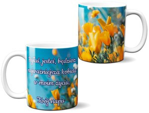 Kubek na Dzień Matki dla Mamy DODAJ NAPIS!