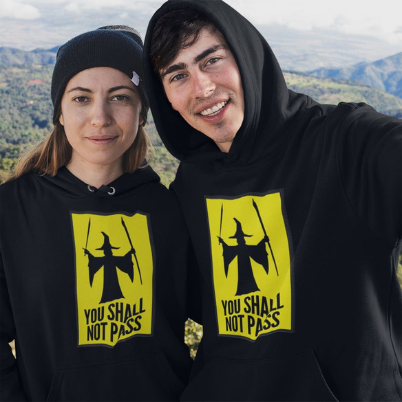 Bluza z naszywką  YOU SHALL NOT PASS