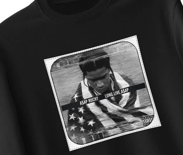 Bluza z naszywką Asap Rocky Long.Live.