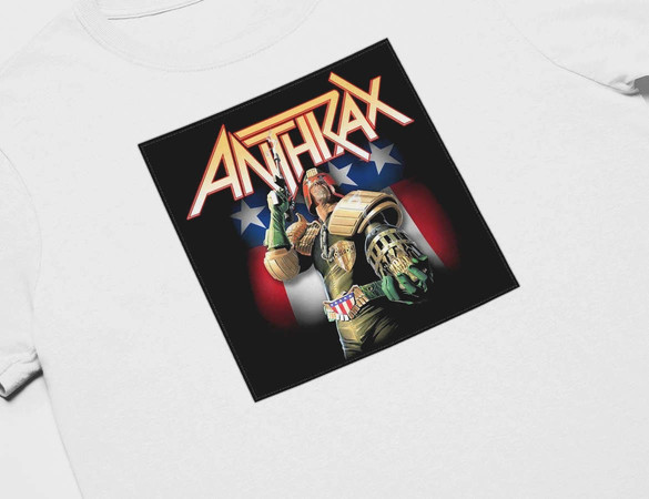 Koszulka z naszywką Anthrax