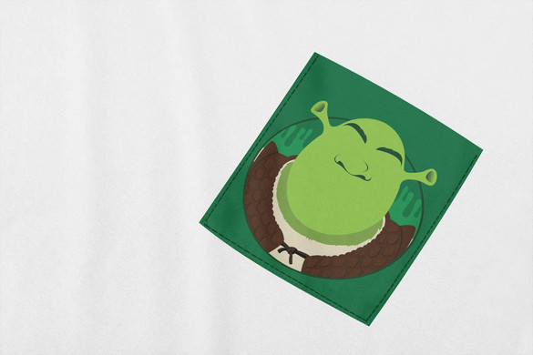 Koszulka z kieszonką SHREK