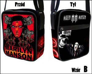 Torba Listonoszka MARILYN MANSON- OUTLET