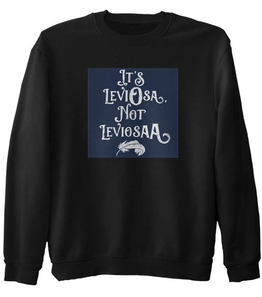 Bluza z naszywką  Harry Potter leviosa