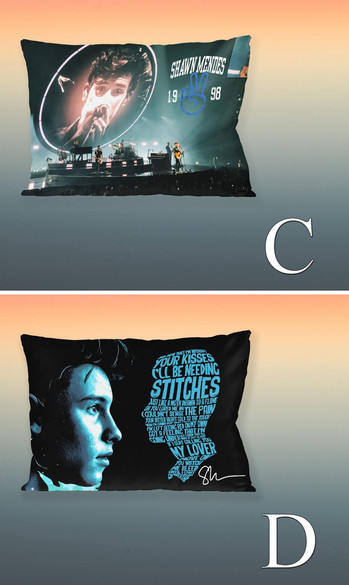 SHAWN MENDES Zestaw poduszka kubek WZORY+GRATIS