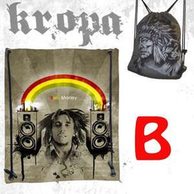 Worek płócienny BOB MARLEY RASTA