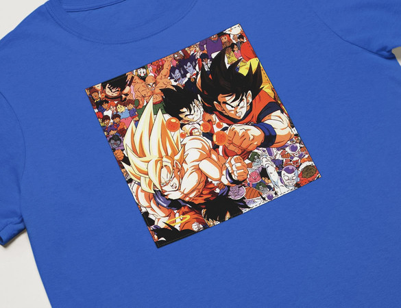 Koszulka z naszywką Dragon Ball 02