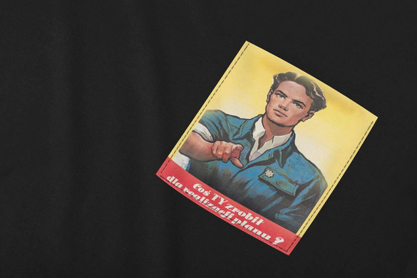 Koszulka z kieszonką COŚ TY ZROBIŁ...