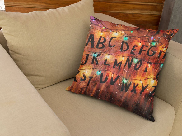 Poduszka Stranger Things ABC