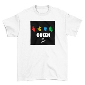 Koszulka z naszywką Queen Hot Space 02