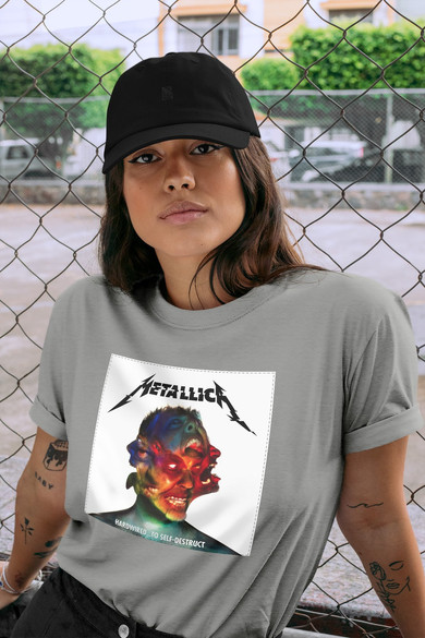 Koszulka z naszywką Metallica Hardwired..