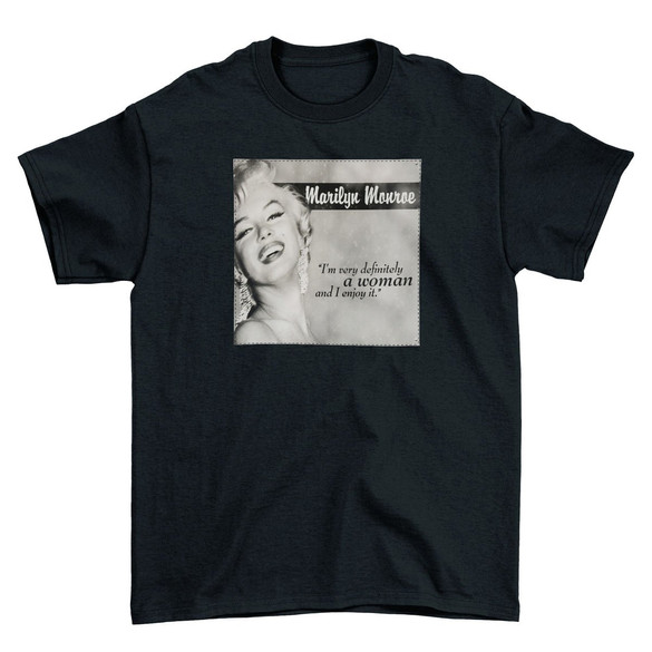 Koszulka z naszywką Marilyn Monroe 02